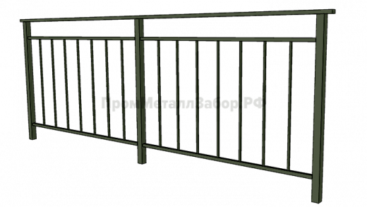 Ограждение балконное №1